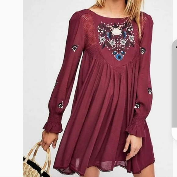Free People Mohave embroidered dress - Picture 4 of 15